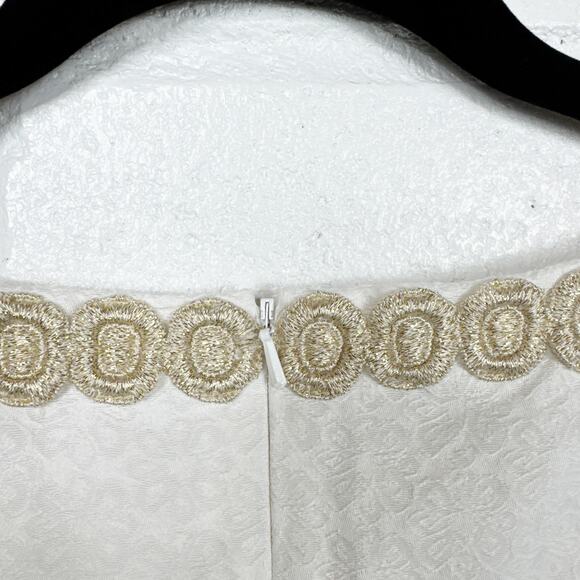 Lilly Pulitzer Adelson Jacquard Shift Dress White - Picture 6 of 11